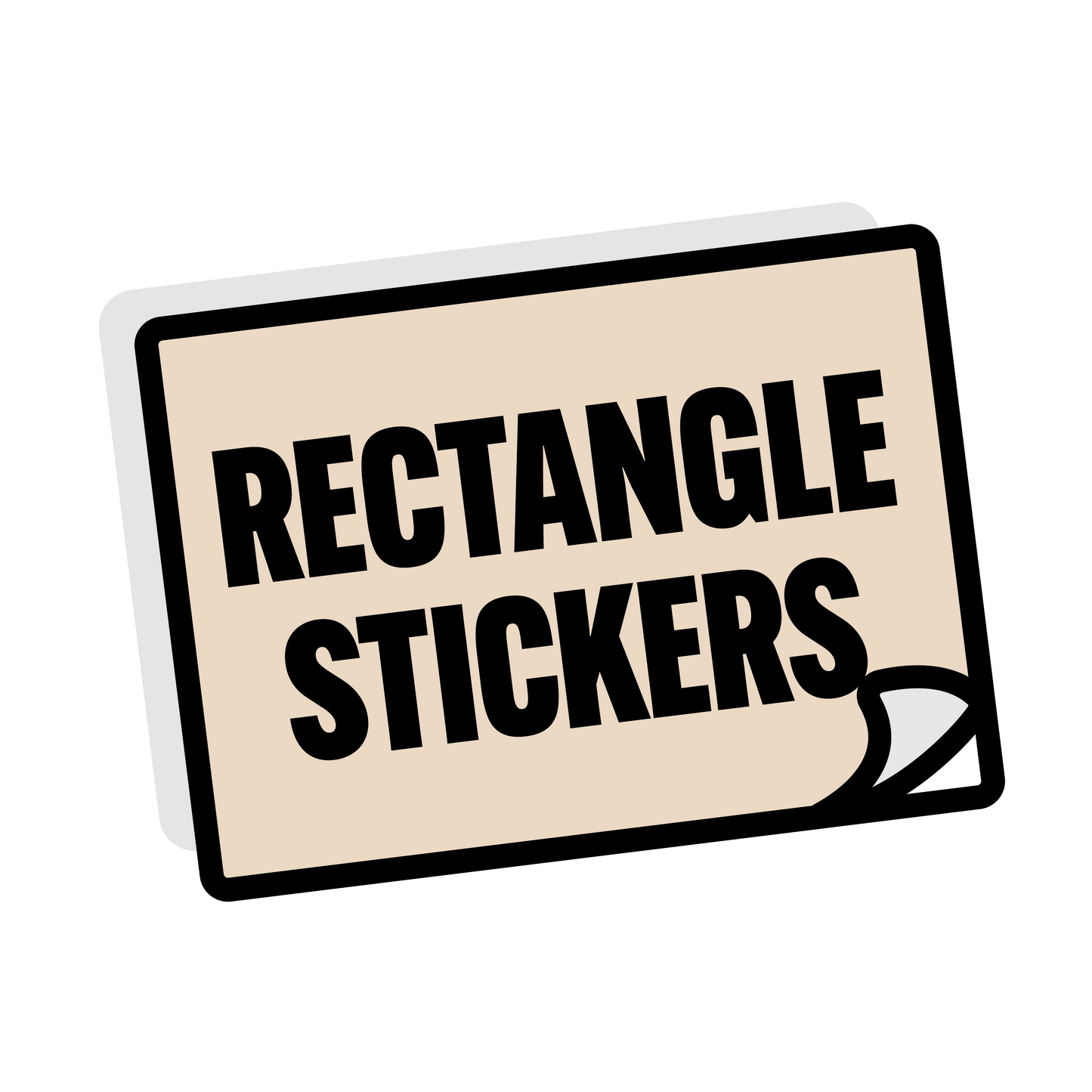 Custom Rectangle Stickers