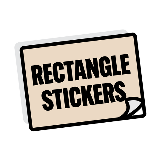 Custom Rectangle Stickers
